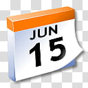 WinXP ICal, white and black Jun  calendar illustration transparent background PNG clipart