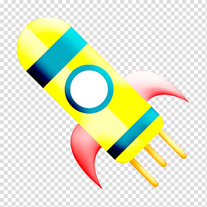 Rocket Icon, Transportation Icon, Vehicle Icon, Ubiquiti Rocket M5 Rocketm5, Yellow, Technology, Line, Meter transparent background PNG clipart