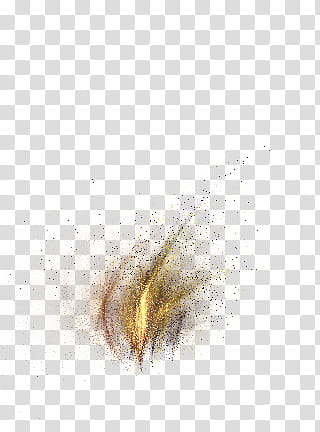 Fantasy Fractal Glow Grass, gold grass glitter transparent background PNG clipart