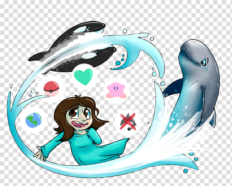 Fish, Dolphin, Porpoise, Cetaceans, Whales, Aqua transparent background PNG clipart