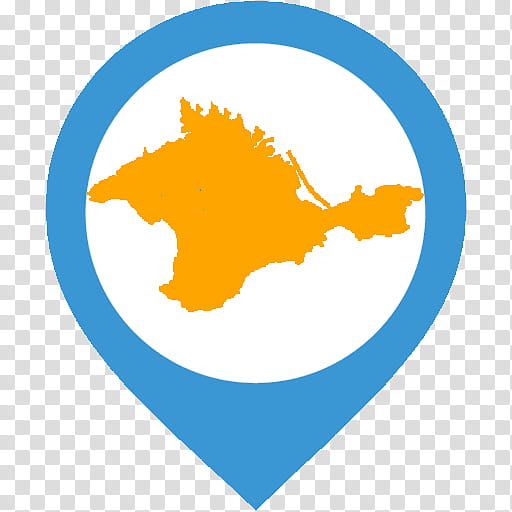 Map, Crimea, Autonomous Republic Of Crimea, Ukraine, Russia, Yellow, Text, Orange transparent background PNG clipart