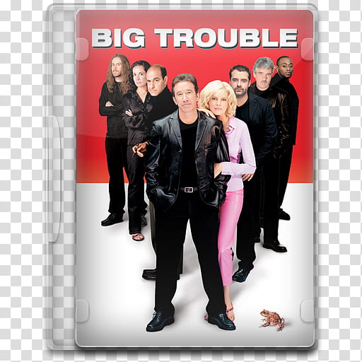 Movie Icon Mega , Big Trouble, Big Trouble poster transparent background PNG clipart