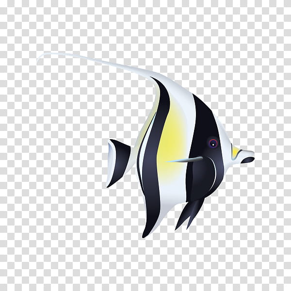 Penguin, Technology, Fin, Fish, Butterflyfish, Pomacanthidae transparent background PNG clipart