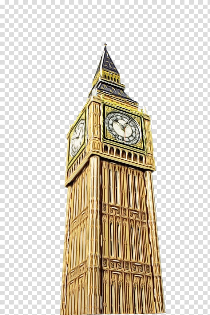 Big Ben, Tower, Clock Tower, Landmark, Architecture, Classical Architecture, Steeple, Bell Tower transparent background PNG clipart