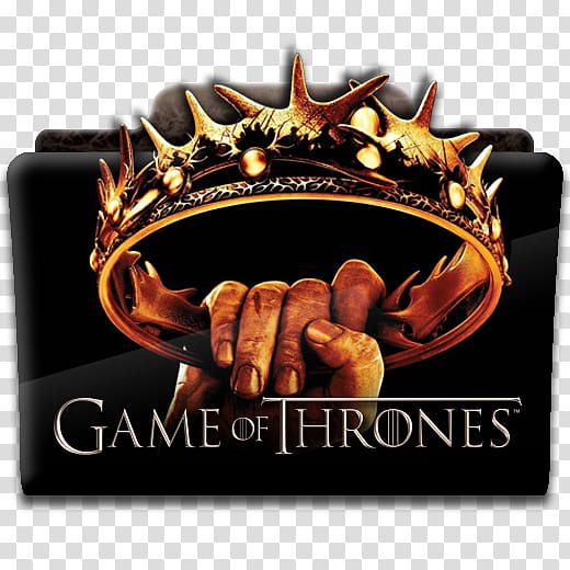 TV Series folder icons HD x, game of thrones season  transparent background PNG clipart