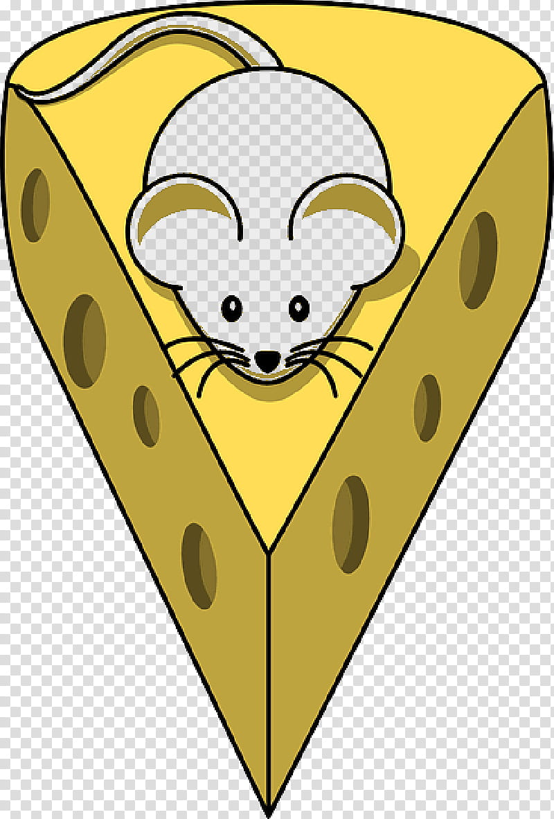 Mouse, Drawing, Computer Mouse, Cartoon, Cheese, Sketchbook, Line Art, Yellow transparent background PNG clipart