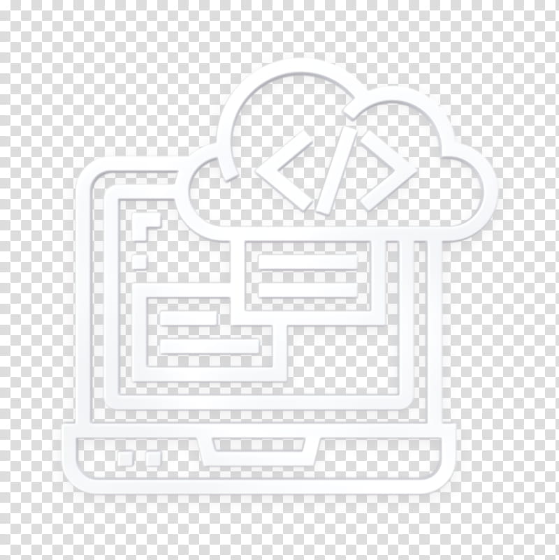 Database Management icon Programming icon Code icon, Text, Line, Logo, Symbol, Blackandwhite transparent background PNG clipart