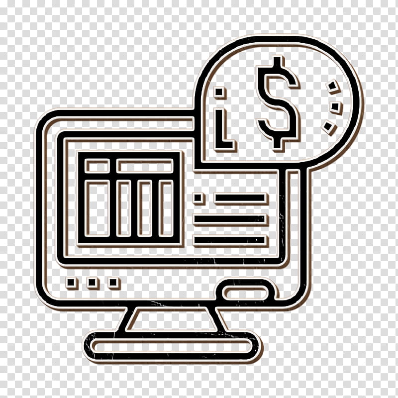 Statement icon Accounting icon Online banking icon, Logo transparent background PNG clipart