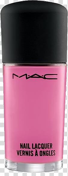 MAC Make up S, MAC nail lacquer vernis a ongles transparent background PNG clipart