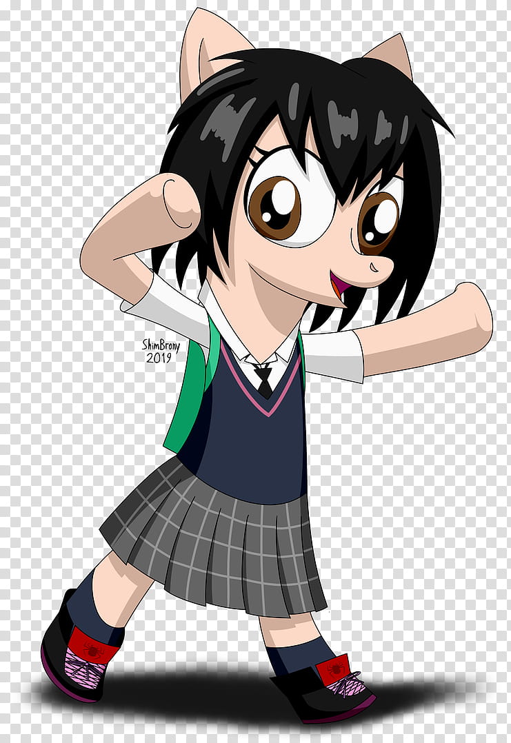 Ponified Peni Parker transparent background PNG clipart