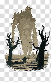 Ruthless Colossus, Pixel Art transparent background PNG clipart