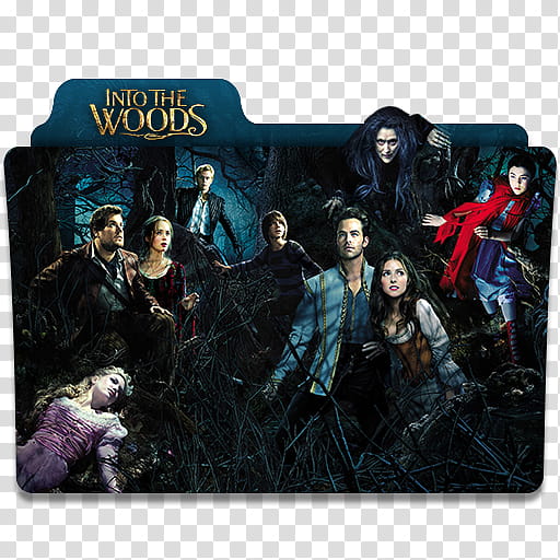 Into the Woods  Folder Icon, Into the Woods ()v transparent background PNG clipart