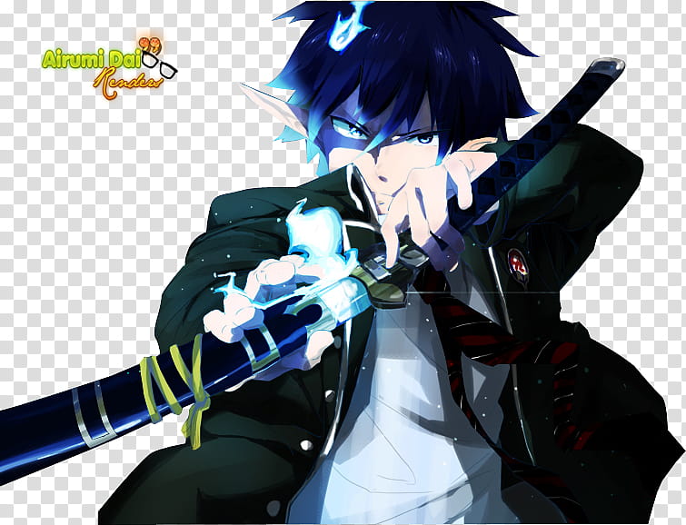 Renders, Ao Ni Exorcist transparent background PNG clipart