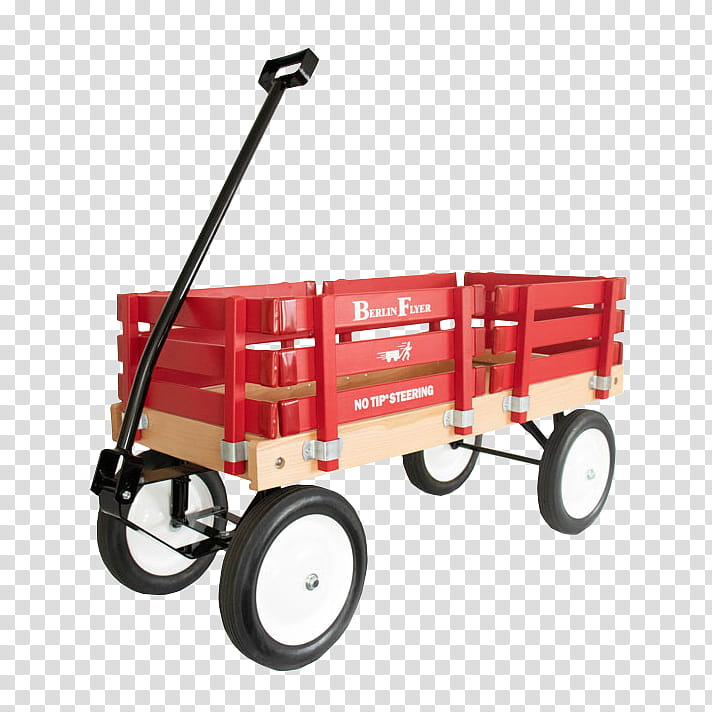 Flyer, Toy Wagon, Radio Flyer, Berlin Flyer, Radio Flyer Wagon, Wheel, Vehicle, Red transparent background PNG clipart