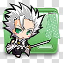 Folders Bleach , 'Hitsugaya By'Xx-Sweet-toxiiC-xX icon transparent background PNG clipart