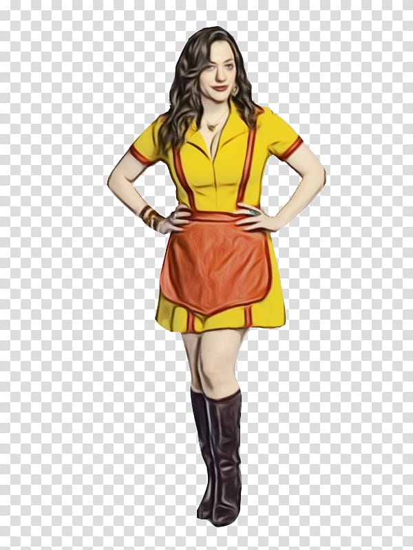 Orange, Max Black, Costume, Television Show, Cosplay, 2 Broke Girls, Fancy Dress, Fan Art transparent background PNG clipart