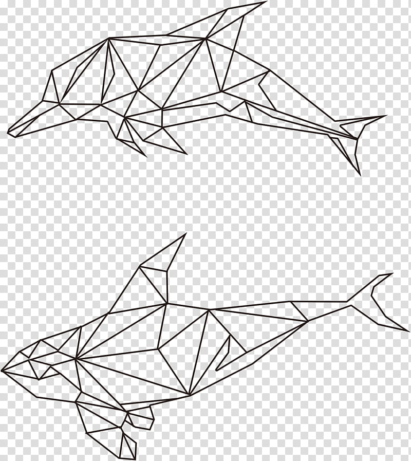Leaf Shape, Line Art, Drawing, Geometry, Animal, Dolphin, Whales, Stick Figure transparent background PNG clipart