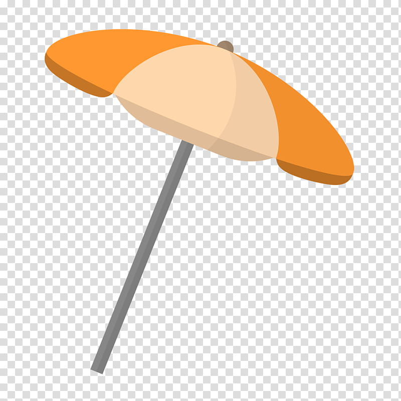 Beach, Umbrella, Coast, Sea, Silhouette, Furniture, Orange, Table transparent background PNG clipart