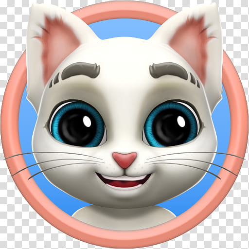 Friends, Oscar The Cat Virtual Pet, Android, Digital Pet, Kitten, Video Games, Talking Tom And Friends, Face transparent background PNG clipart