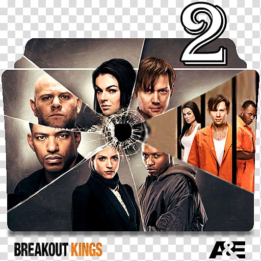 Breakout Kings series and season folder icons, Breakout Kings S ( transparent background PNG clipart