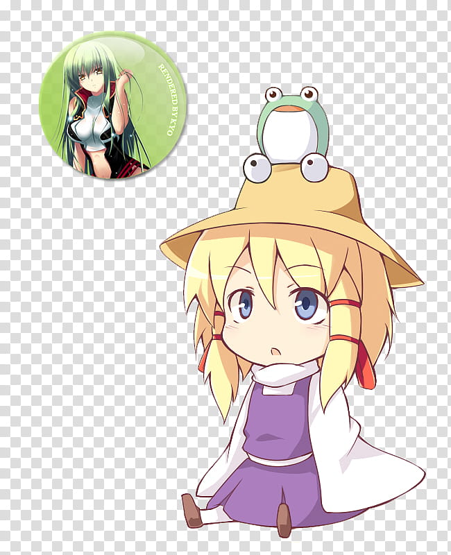 Touhou: Chibi, anime character transparent background PNG clipart