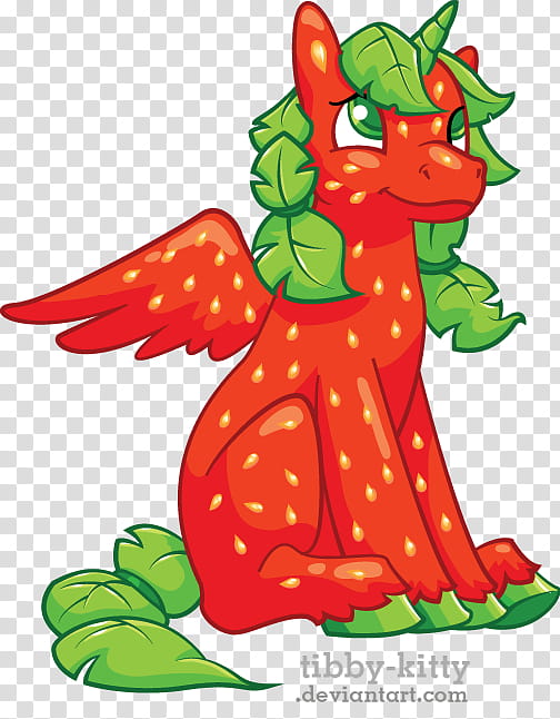 Unicorn, Strawberry, Fruit, Vegetable, Cartoon, Neopets, Idea, Kid Icarus transparent background PNG clipart