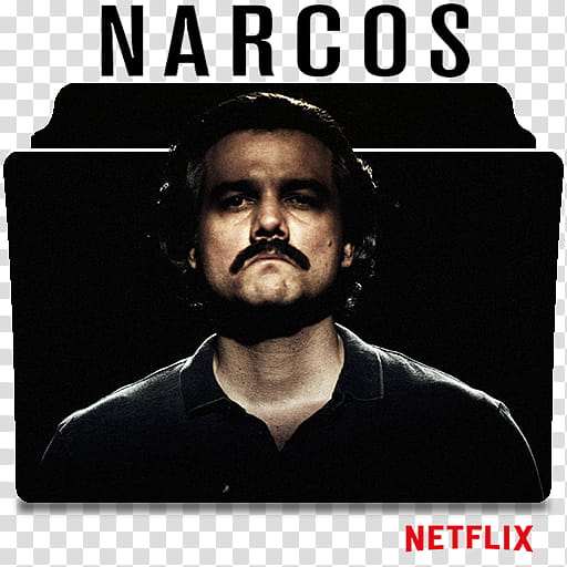 Narcos series and season folder icons, Narcos ( transparent background PNG clipart