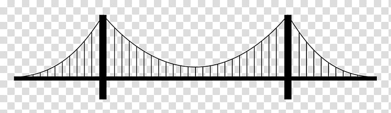 Bridge Line, Brooklyn Bridge, Suspension Bridge, Tower Bridge, Mackinac Bridge, Drawing, Silhouette, Arch Bridge transparent background PNG clipart