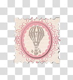 FILES., pink-framed hot air balloon illustration transparent background PNG clipart