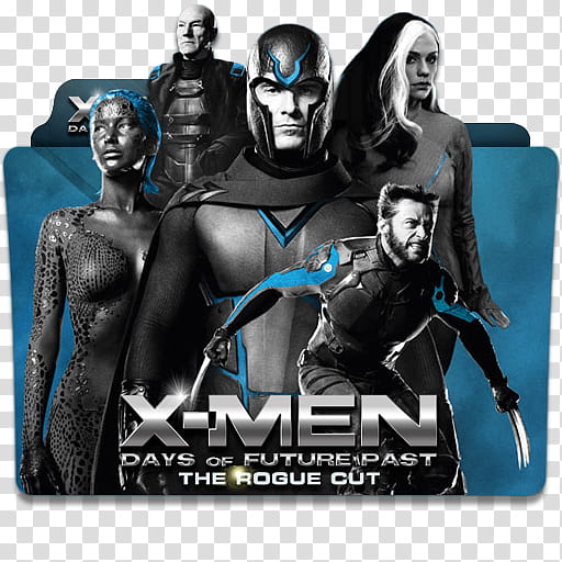 X Men Movie Collection Folder Icon , X Men Days of Future Past Rogue Cut, X-Men Days of Future Past The Rogue Cut illustration transparent background PNG clipart