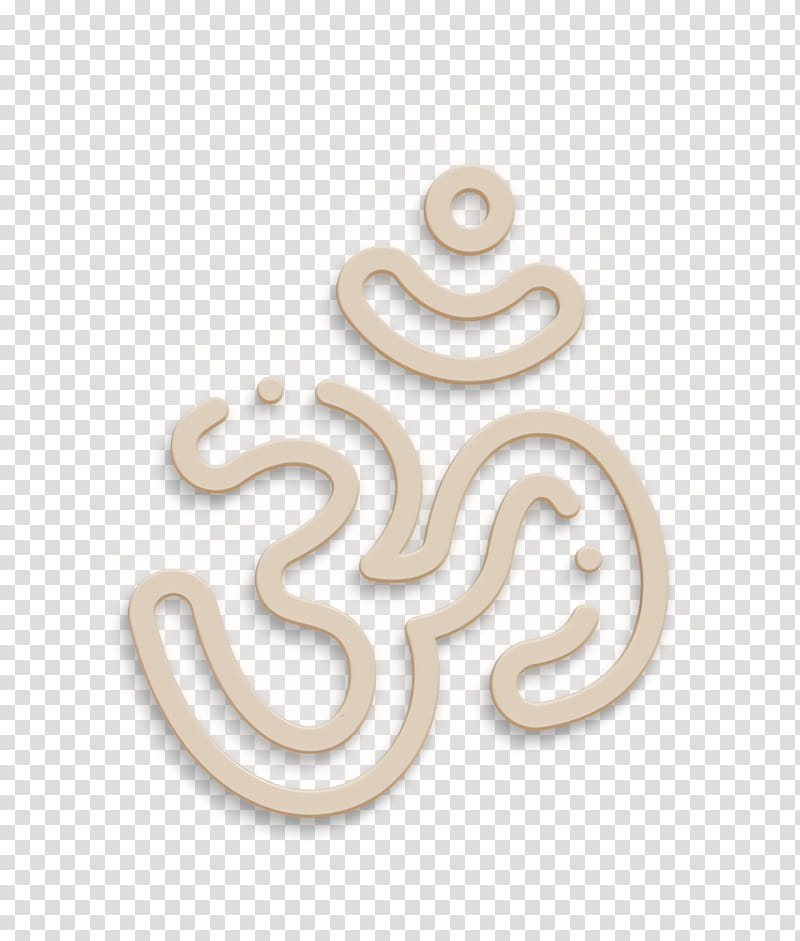 Om icon Esoteric icon Yoga icon, Pendant, Jewellery, Ornament, Body Jewelry, Metal, Silver, Symbol transparent background PNG clipart