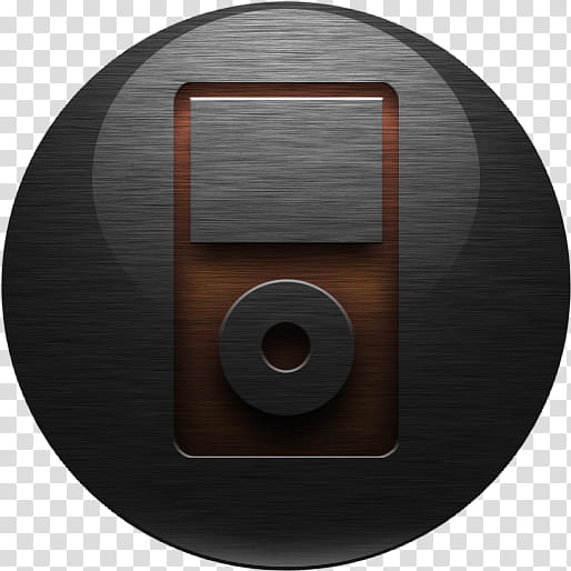 Brushed Folder Icons, Playerr, iPod logo transparent background PNG clipart