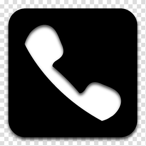 Black n White, white telephone illustration transparent background PNG clipart