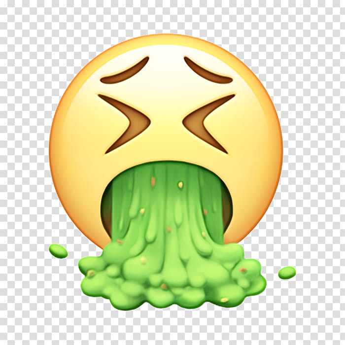 Green Grass, Emoji, Emoticon, Vomiting, Emoji Domain, Smiley, Apple Color Emoji, World Emoji Day transparent background PNG clipart