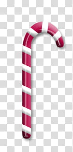 Waiting for Christmas, red and white striped candy cane transparent background PNG clipart
