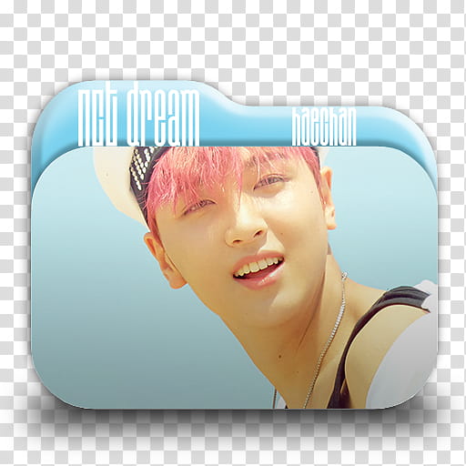 HAECHAN NCT DREAM We Young Folder Icons, NCT_DREAM_HAECHAN_WE_YOUNG_ transparent background PNG clipart