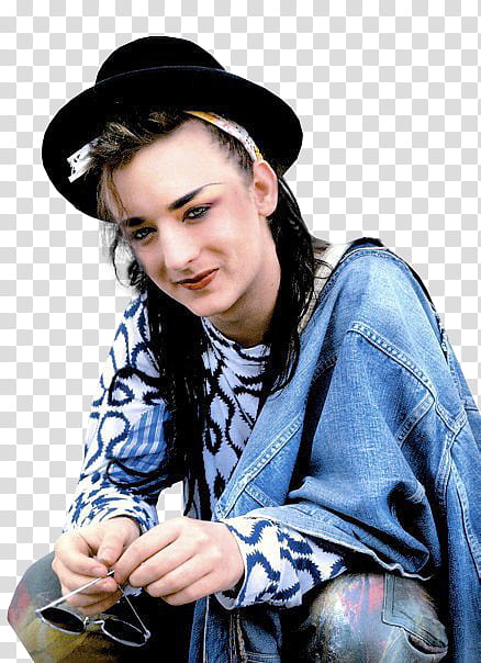 Boy George transparent background PNG clipart