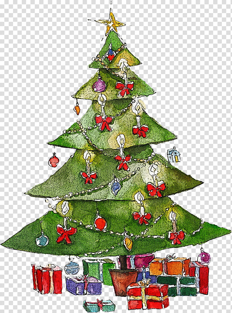 Christmas tree, Christmas Decoration, Oregon Pine, Colorado Spruce, Christmas Ornament, Christmas , Christmas Eve, Holiday Ornament transparent background PNG clipart