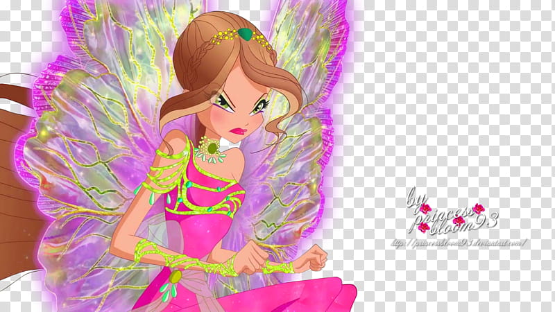 World of Winx Flora Couture Dreamix transparent background PNG clipart