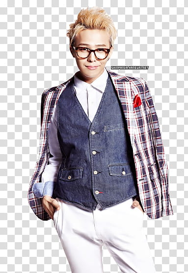 G Dragon, man standing with two hands in pocket transparent background PNG clipart