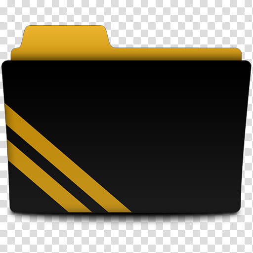Black Color Folders, Orange icon transparent background PNG clipart
