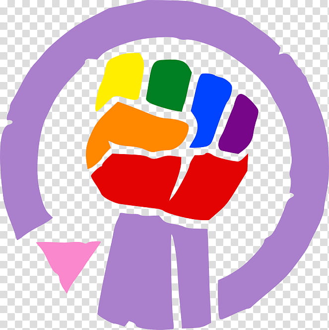 SOGI Power Fist Pride transparent background PNG clipart