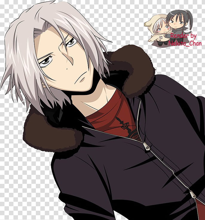 Render Gokudera Blonde Haired Male Anime Character Transparent