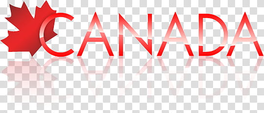 Canada Logo, Canada text illustration transparent background PNG clipart