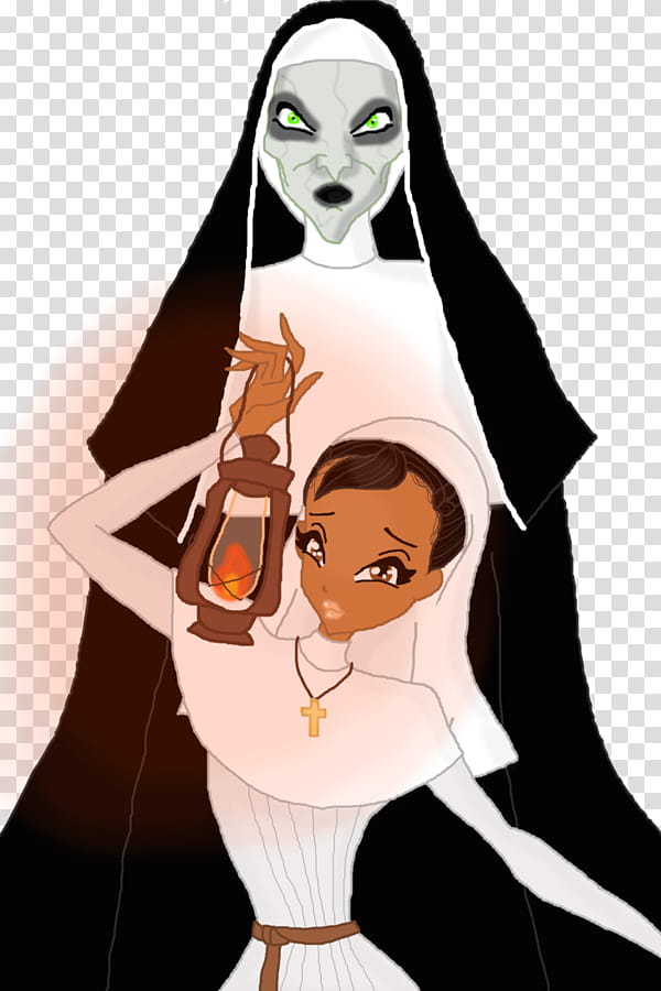LadyLaven And The Nun transparent background PNG clipart