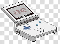 Gameboy Advance SP transparent background PNG clipart