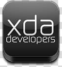 D Dark Icon , xda transparent background PNG clipart