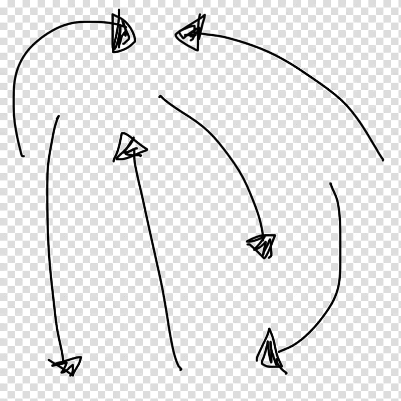 Sketchy Arrows, arrows illustration transparent background PNG clipart