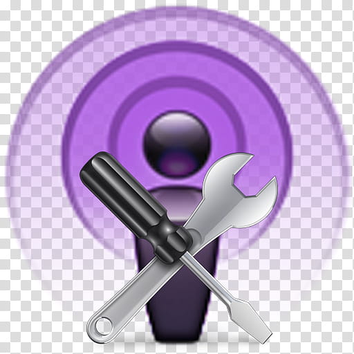 Podcast Utility, gray tool icon transparent background PNG clipart