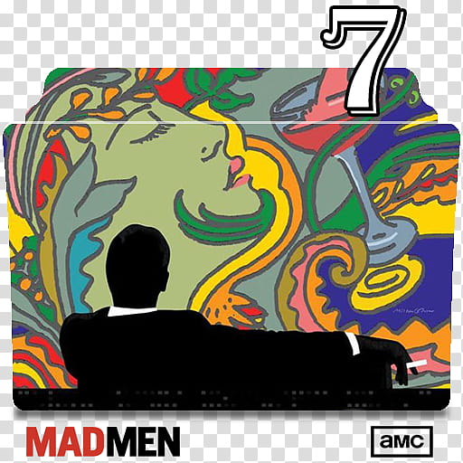 Mad Men series and season folder icons, Mad Men S ( transparent background PNG clipart